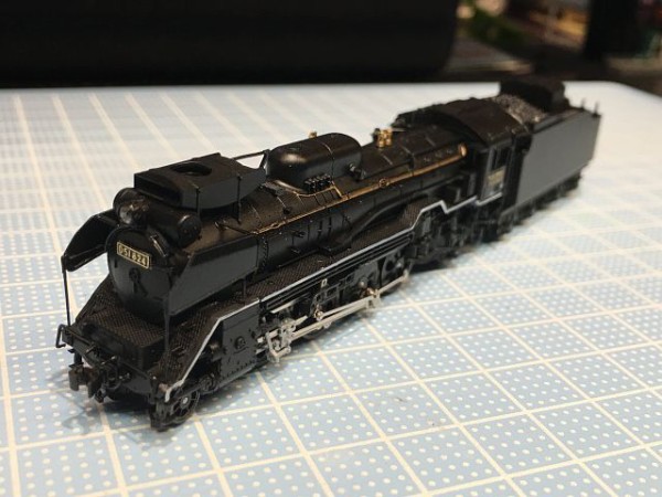 Nゲージ KATO D51 長工デフ 加工品 蒸気機関車 SL - 鉄道模型