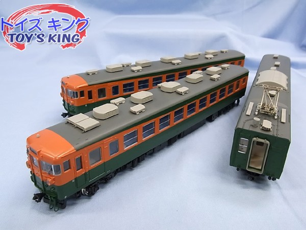 KATO HOゲージ 3-507 165系 急行形電車 低屋根 3両セット : 鉄道模型 