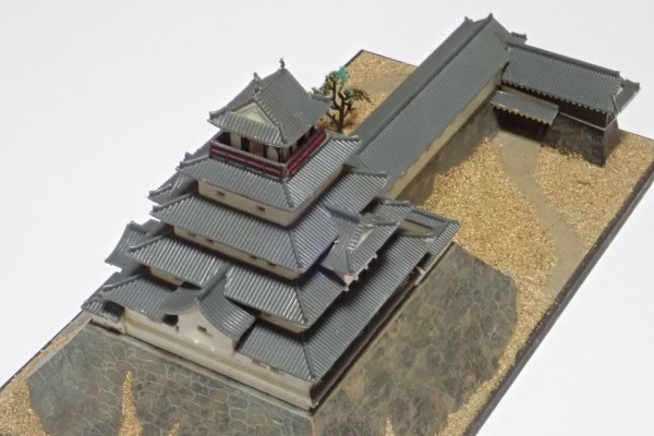 ◉鶴ヶ城＜会津若松城＞（KAWAISHOUKAI 1/400） 1970年代中頃に製作