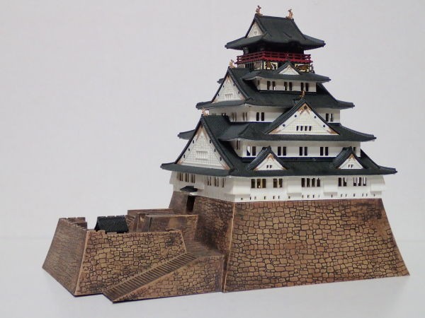◉大阪城 (DOYUSHA 1/350） : T.M.のプラモMUSEUM