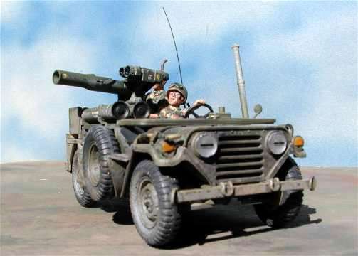 ◉M151A2 TOWミサイルランチャー（TAMIYA MM125 1/35）2003年2月