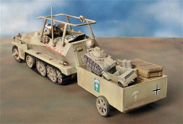 ◉sdkfz250/3 グライフ（DOYUSHA/MIDORI 1/40）2003年11月完成