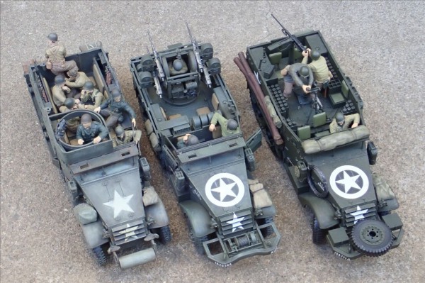 ◉M16スカイクリーナー （TAMIYA 1/35 M81 ） 1976年ごろ製作・2024年1月レストア : T.M.のプラモMUSEUM