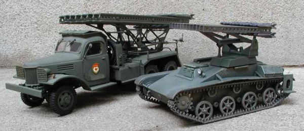 ◉BM-8-24（AEROPLAST 1/35）2002年6月完成 : T.M.のプラモMUSEUM