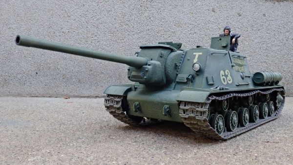 ◉JSU122（DRAGON 1/35）1990年代に製作＆レストア : T.M.の