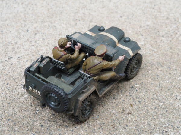 ◉GAZ67B（TAMIYA 1/35 MM21）1973年製作 : T.M.のプラモMUSEUM