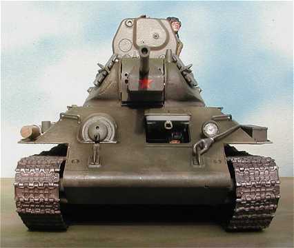 1/6 ソ連軍T34戦車 砲塔 ジオラマベース ◉T34/76 1942年型（TAMIYA MM49 1/35）2002年1月完成 : T.M.の