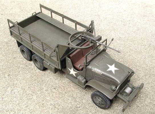 ◉GMC CCKW353 2.5トントラック（ITALERI 1/35）1990年代に製作