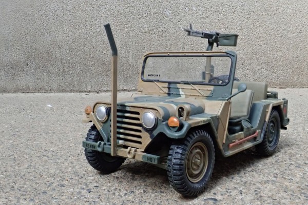 M151A2 オリーブドラブ 1/35スケール　デアゴスティーニ タミヤ 1/35 MM No.123 アメリカ M151A2 フォード・マット(ケネディ