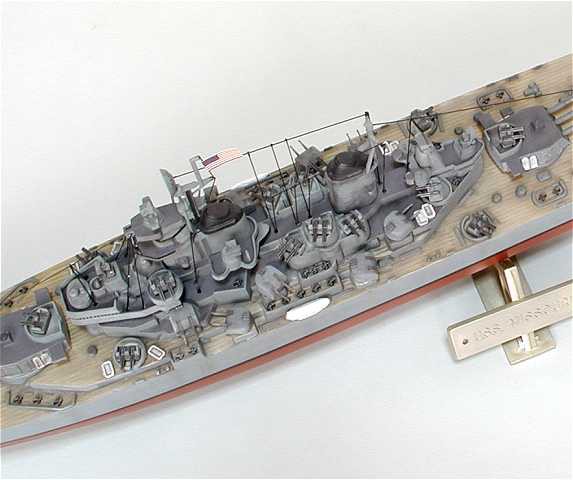 ◉戦艦ミズーリ（REVELL 1/535）2006年9月完成 : T.M.のプラモMUSEUM