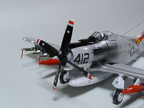◉A-1H スカイレイダー（MONOGRAM 1/48）2007年1月完成 : T.M.の