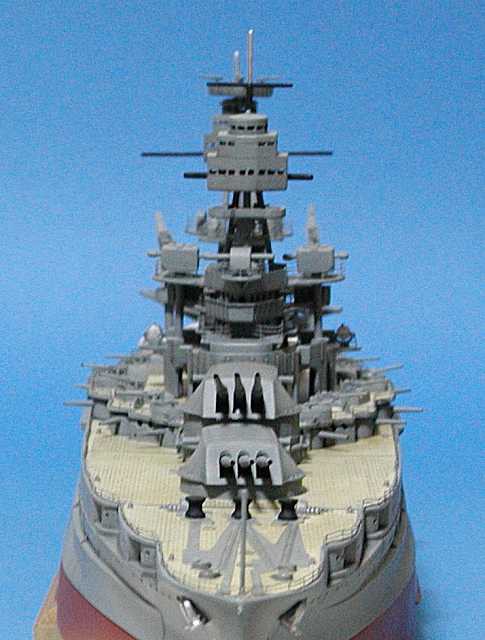 ◉戦艦アリゾナ（BANNER 1/350）2006年2月完成 : T.M.のプラモMUSEUM