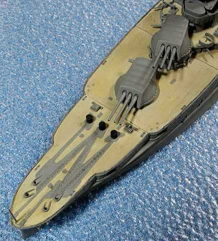 お年玉セール　米戦艦アリゾナ エッチング付き1/700(1617) 戦艦「アリゾナ」その2 1/700 にて再度製作！ | いと