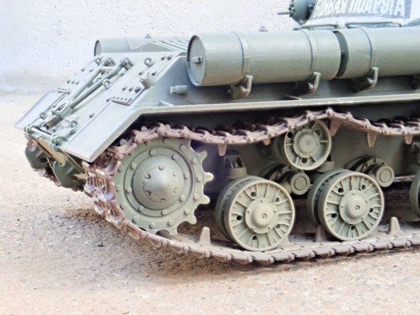 ◉JS2m（DRAGON 1/35）1990年代末に製作＆レストア : T.M.のプラモMUSEUM
