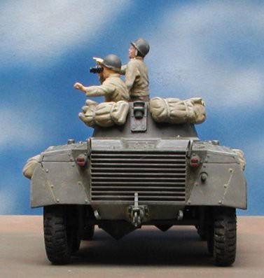 ◉M8グレイハウンド装甲車（MONOGRAM 1/32）1980年代に製作