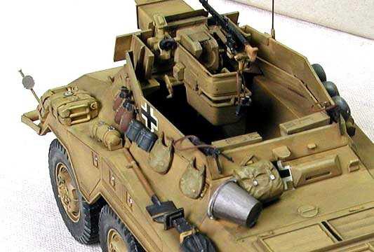◉Sd.Kfz.234/3 8輪装甲車（ITALERI 1/35）2001年8月完成 : T.M.