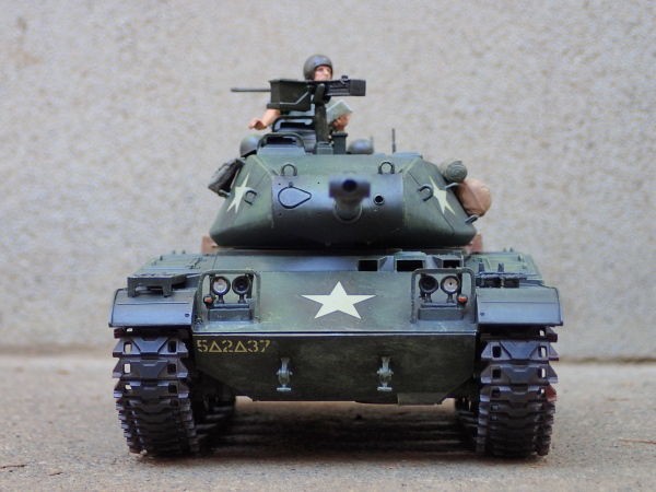 ◉M41ウォーカーブルドッグ（TAMIYA 1/35 MM55）1980年代に製作