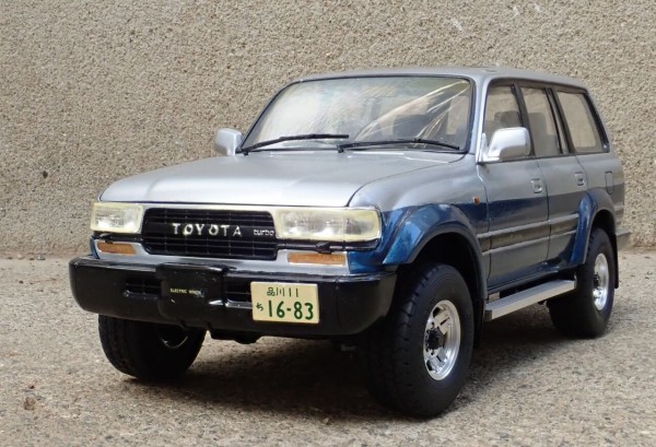 ◉ランドクルーザー 80 VX Limited（TAMIYA 1/24） 1990年代初めに製作