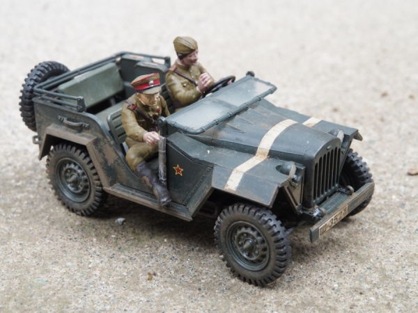 ◉GAZ67B（TAMIYA 1/35 MM21）1973年製作 : T.M.のプラモMUSEUM