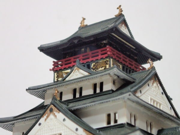 ◉大阪城 (DOYUSHA 1/350） : T.M.のプラモMUSEUM