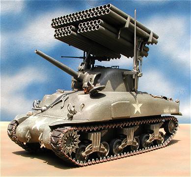 ◉M4A1カリオペ（MONOGRAM 1/35）2003年7月完成 : T.M.のプラモ