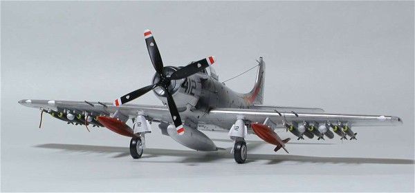 ◉A-1H スカイレイダー（MONOGRAM 1/48）2007年1月完成 : T.M.のプラモ