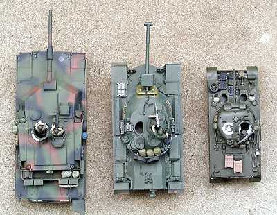 ◉M1A1 ビッグガンエイブラムス（TAMIYA 1/35 MM156）2001年5月完成