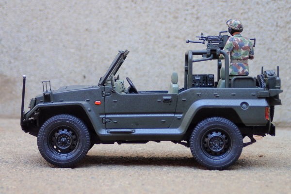 ◉1/2tトラック斥候車（MONOCHROME 1/35）2016年1月完成 : T.M.