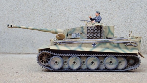 タミヤ1/35タイガー1型 旧キットラジコン仕様 タイガーI 初期型フル