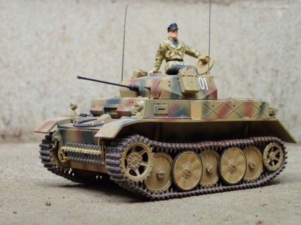 ◉2号戦車L型ルクス（ICM 1/35） 1990年代に製作 : T.M.のプラモ