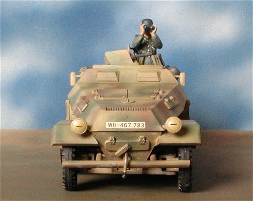 ハーフトラック装甲タイプ 戦車　プラモデル ◉sdkfz251/1 ハーフトラック（NITTO 1/35）2003年12月完成 : T.M.の
