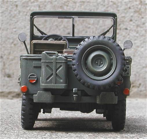 ◉三菱ジープCJ3B-J4A（OKUNO&TAMIYA 1/35）2004年7月完成 : T.M.の