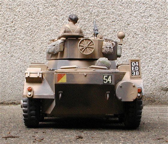 ◉サラディン装甲車（TAMIYA 1/35 MT8）1972年以前に製作＆レストア : T.M.のプラモMUSEUM