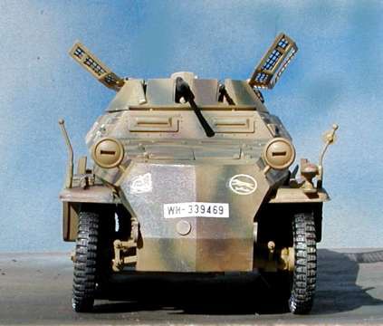 ◉sdkfz250/9（TAMIYA 1/35 MM115）～1999年に製作 : T.M.のプラモMUSEUM