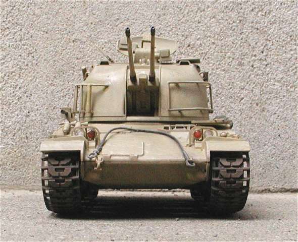 ◉AMX30AA（GUNZE/HELLER 1/35）1980年代に製作 : T.M.のプラモ