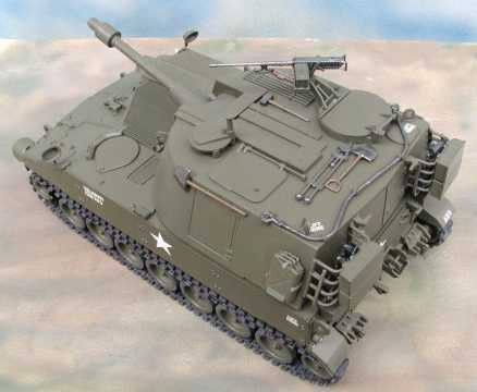 ◉M108自走榴弾砲（ITALERI 1/35）～1990年ごろに製作 : T.M.の