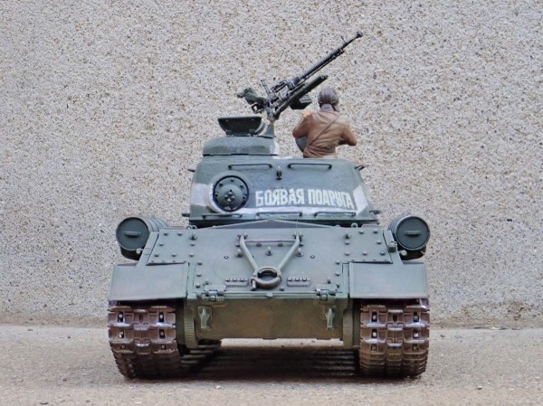 ◉JS2m（DRAGON 1/35）1990年代末に製作＆レストア : T.M.のプラモMUSEUM