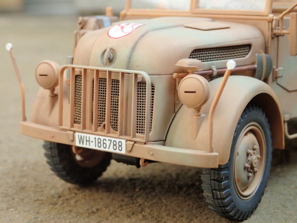 ◉シュタイヤー1500A/01 アフリカ軍団休息セット （TAMIYA 1/35 MM305
