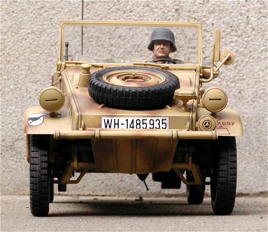 ◉キューベルワーゲン82型 RC（TAMIYA 1/16）2005年1月完成