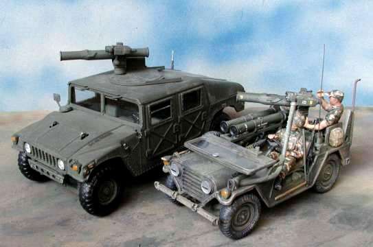 ◉M151A2 TOWミサイルランチャー（TAMIYA MM125 1/35）2003年2月