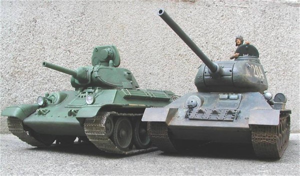 ◉T34/76 1940年型（MAQUETE 1/35）2004年7月完成 : T.M.のプラモMUSEUM