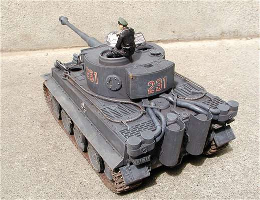 ◉タイガー1 初期型(TAMIYA 1/35 MM56/MT26)1990年代に製作し ◉タイガー1 初期型(TAMIYA 1/35 MM56/MT26)1990年代に製作し