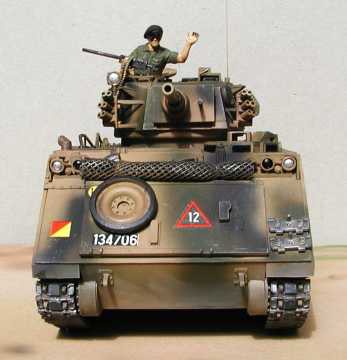 ◉M113A1 ファイアサポート（TAMIYA 1/35 MM107）2001年11月完成 : T.M.のプラモMUSEUM