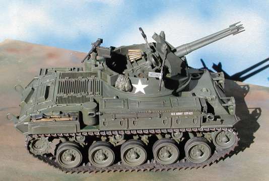 ◉M42ダスター（TAMIYA 1/35 MM161/MT27）～1992年ごろ製作
