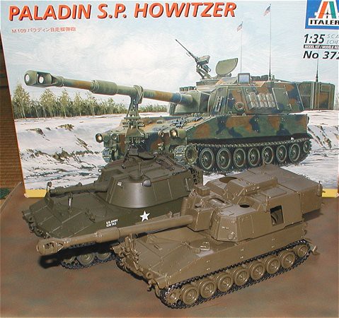 ◉M109A6 パラディン（ITALERI 1/35）2004年8月完成 : T.M.のプラモMUSEUM