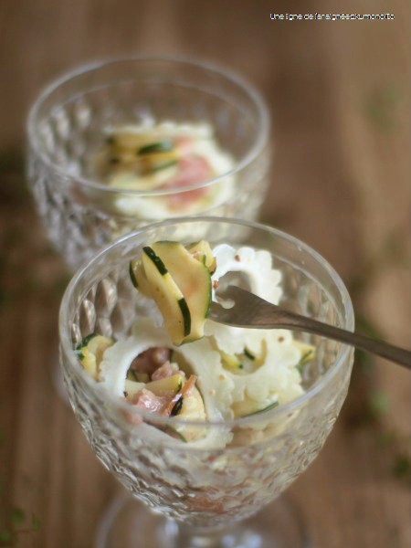 白ゴーヤとズッキーニのサラダ ４４食堂 よんよんしょくどう 滋味ごはん ときどき甘味