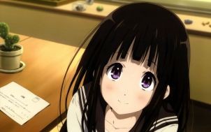 氷菓 千反田えるは 目力可愛い 私 えるちゃんのことが気になります おたなめっ 氷菓 千反田えるは 目力可愛い 私 えるちゃんのことが気になります おたなめっ