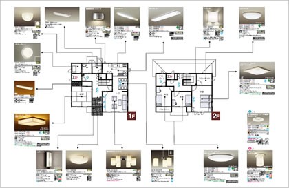 新築住宅の電気配線 照明の位置と数編 電気屋さんが教えるお得な情報