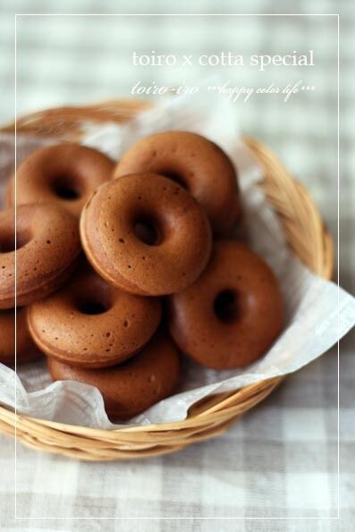toiro×cotta 特別企画*クロアドーナツメーカーde焼きドーナツ②