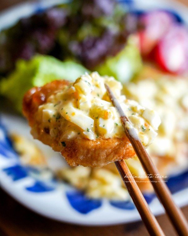 鶏むね肉で作る、しっとりチキン南蛮（レシピ）と、今日のおべんとう